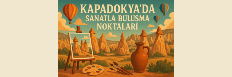 Kapadokya'da Sanatla İç İçe Mekanlar