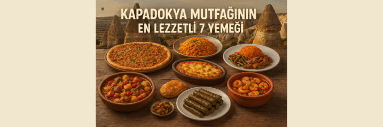 Kapadokya’nın En Lezzetli Yemekleri