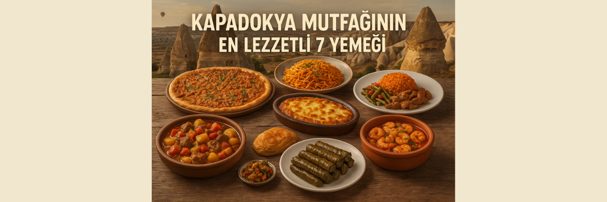 Kapadokya’nın En Lezzetli Yemekleri