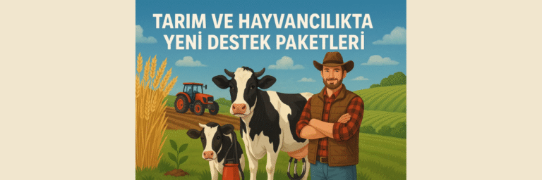 Tarım ve Hayvancılıkta Yeni Destek Paketleri